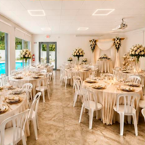 Decoración personalizada en Aqua Venue - Salón de eventos en Hatillo