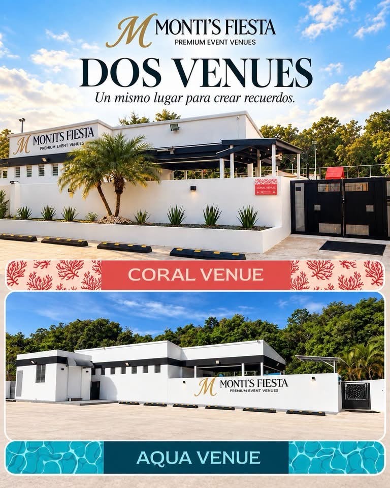 Instalaciones de Coral Venue & Aqua Venue - Monti's Fiesta